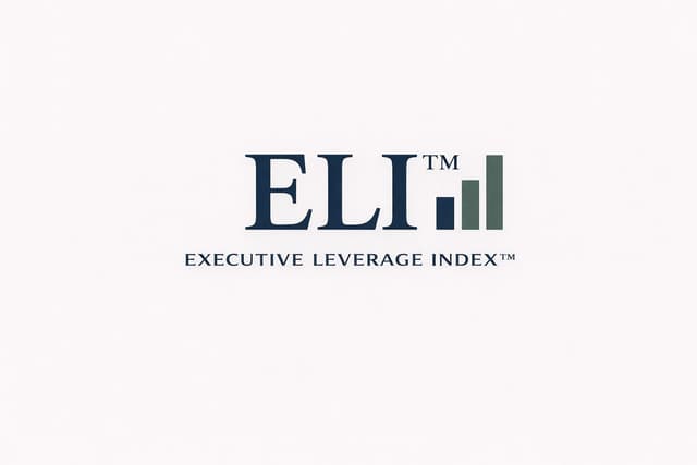 Executive Leverage Index (ELI)